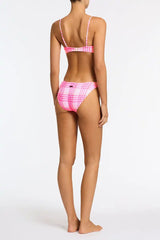 MICA - PETALI Pink Scoop Bikini Set